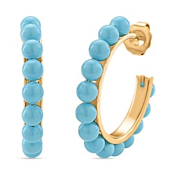 White Shell Pearl Earrings with Push Backs