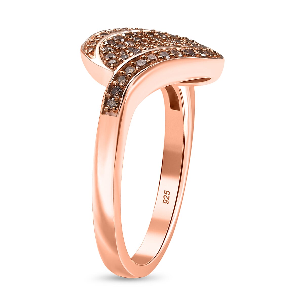 Diamond Ring in Sterling Silver