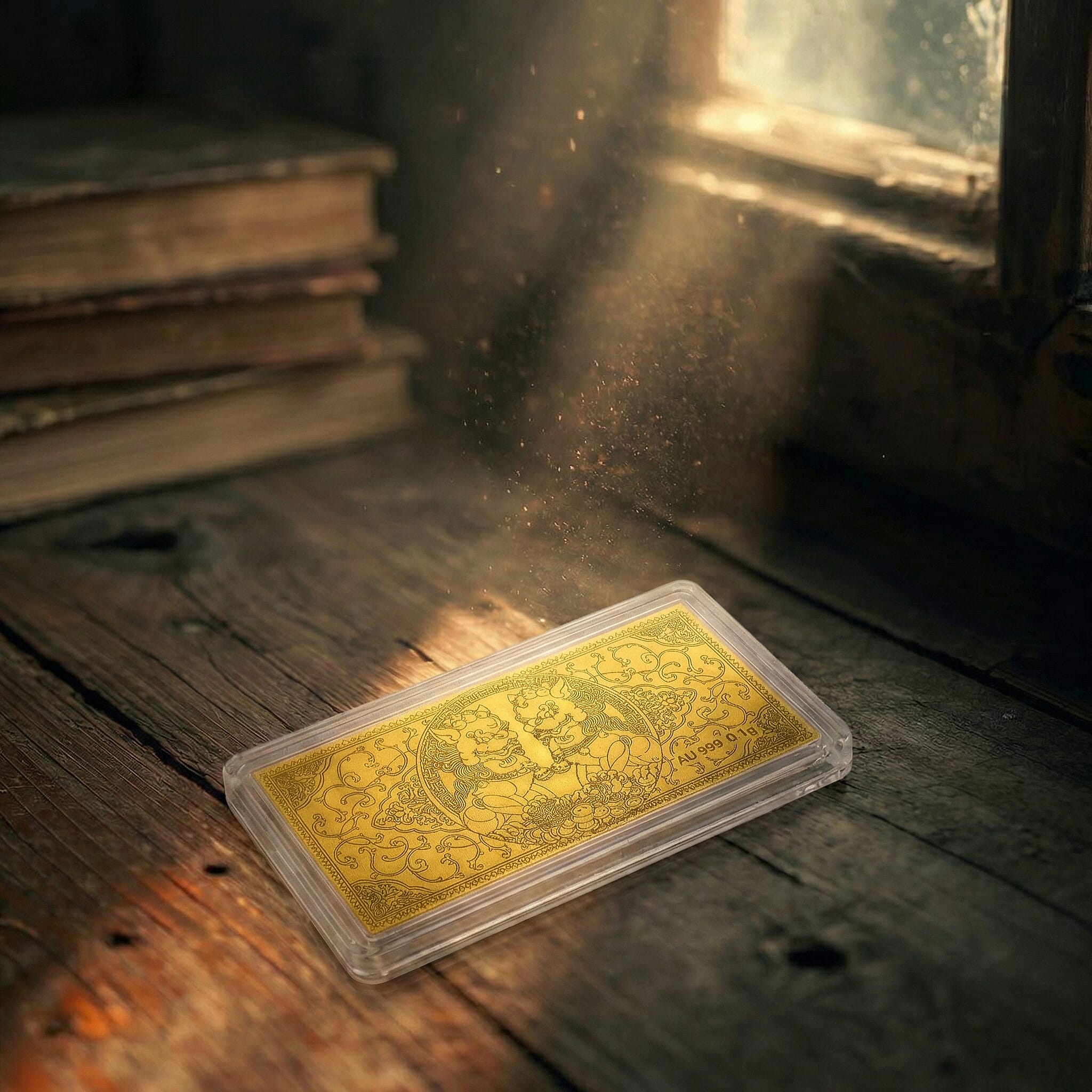 24K Yellow Gold (99.99% Purity) Pixiu