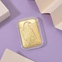 24K Yellow Gold (99.9% Purity) Eagle Embossed Collectable