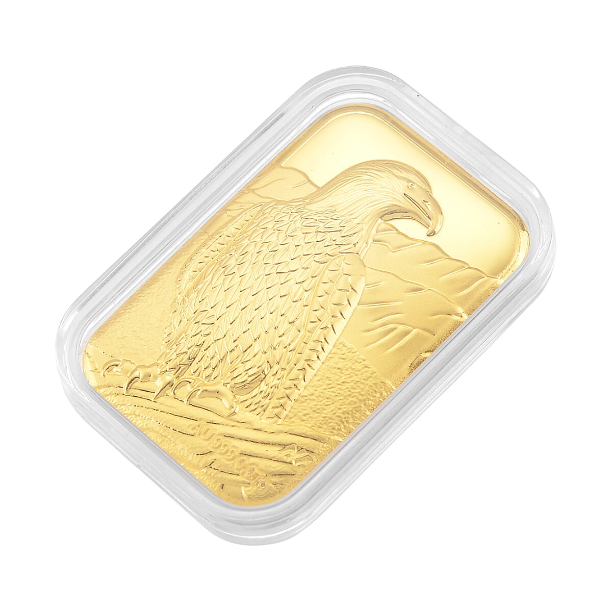 24K Yellow Gold (99.9% Purity) Eagle Embossed Collectable