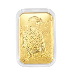 24K Yellow Gold (99.9% Purity) Eagle Embossed Collectable