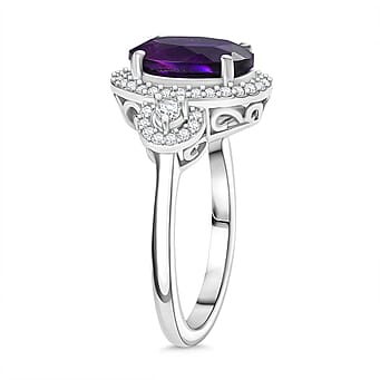 https://tjcuk.sirv.com/Products/81/6/8162844/Moroccan-Amethyst-White-Zircon-Main-Stone-With-Side-Stone-Ring-in-Rhod_8162844_3.jpg?w=342&h=342