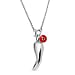 GP Chilli Pepper Collection - Plain Chilli Charm Necklace (Size - 20) in 18K Vermeil Yellow Gold Over Sterling Silver