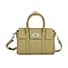 La Marey Genuine Leather Mini Bayswater Satchel Bag - Green