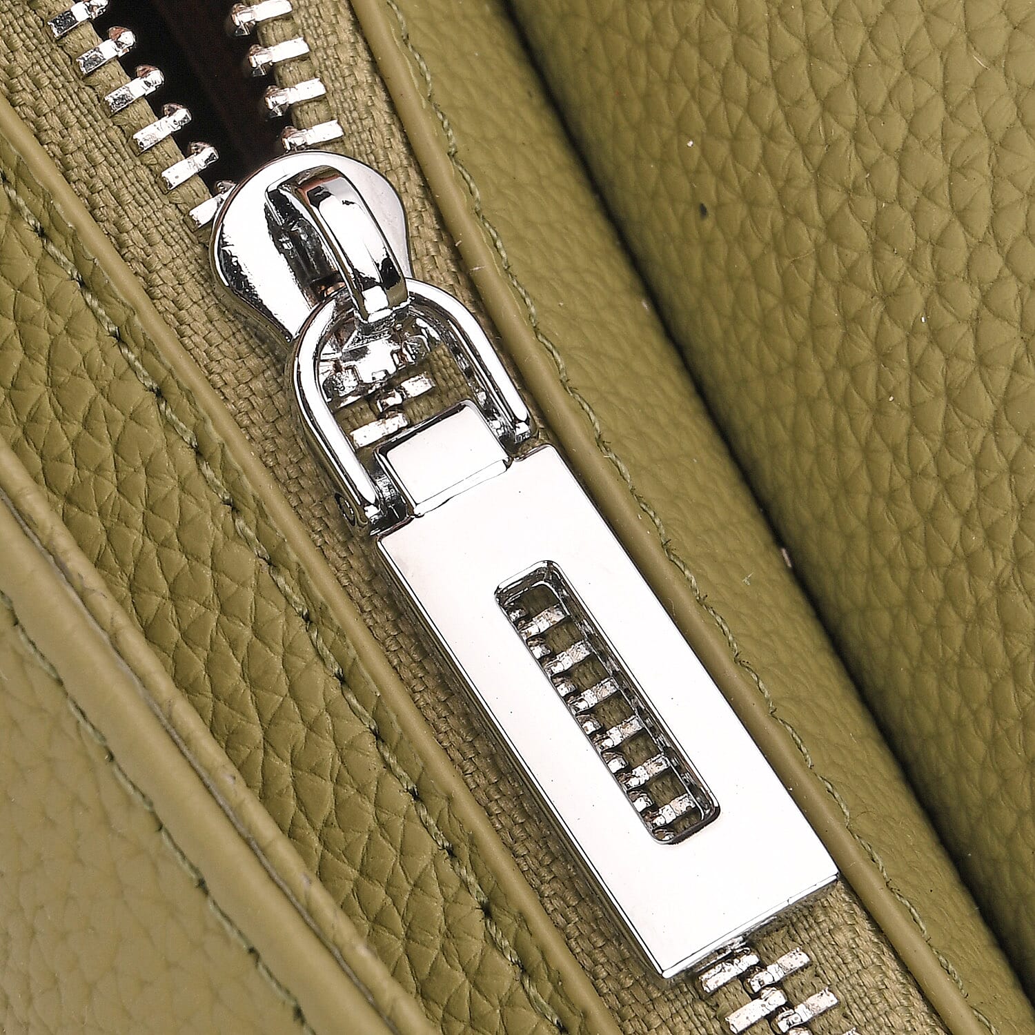 La Marey Genuine Leather Mini Bayswater Satchel Bag - Green