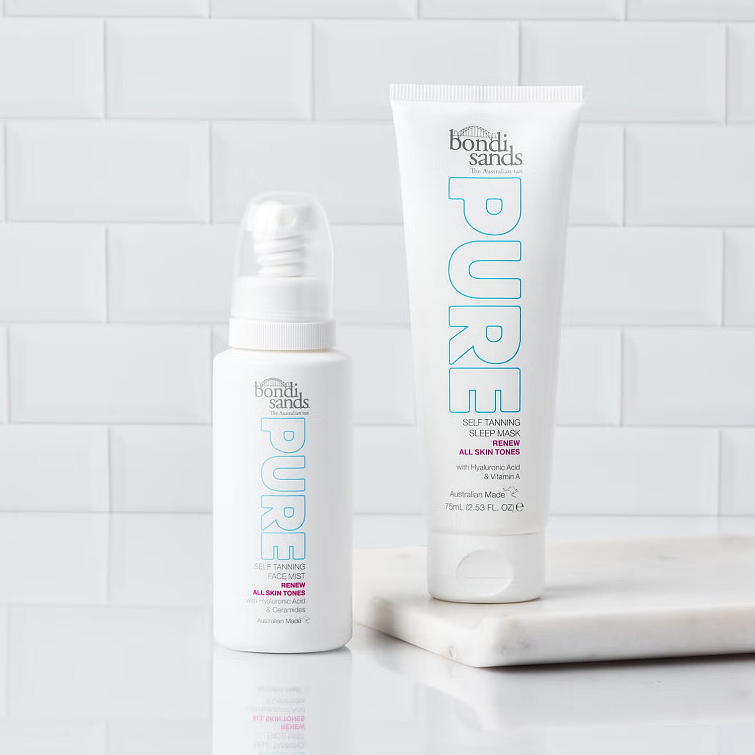 Bondi Sands Self Tanning Face Mist & Sleep Mask Duo