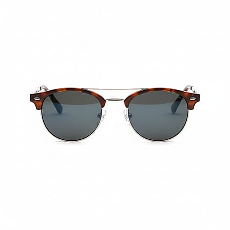 Summer Essential 100% UV Protection Metal Frame Wayfarer Smoke Sunglass