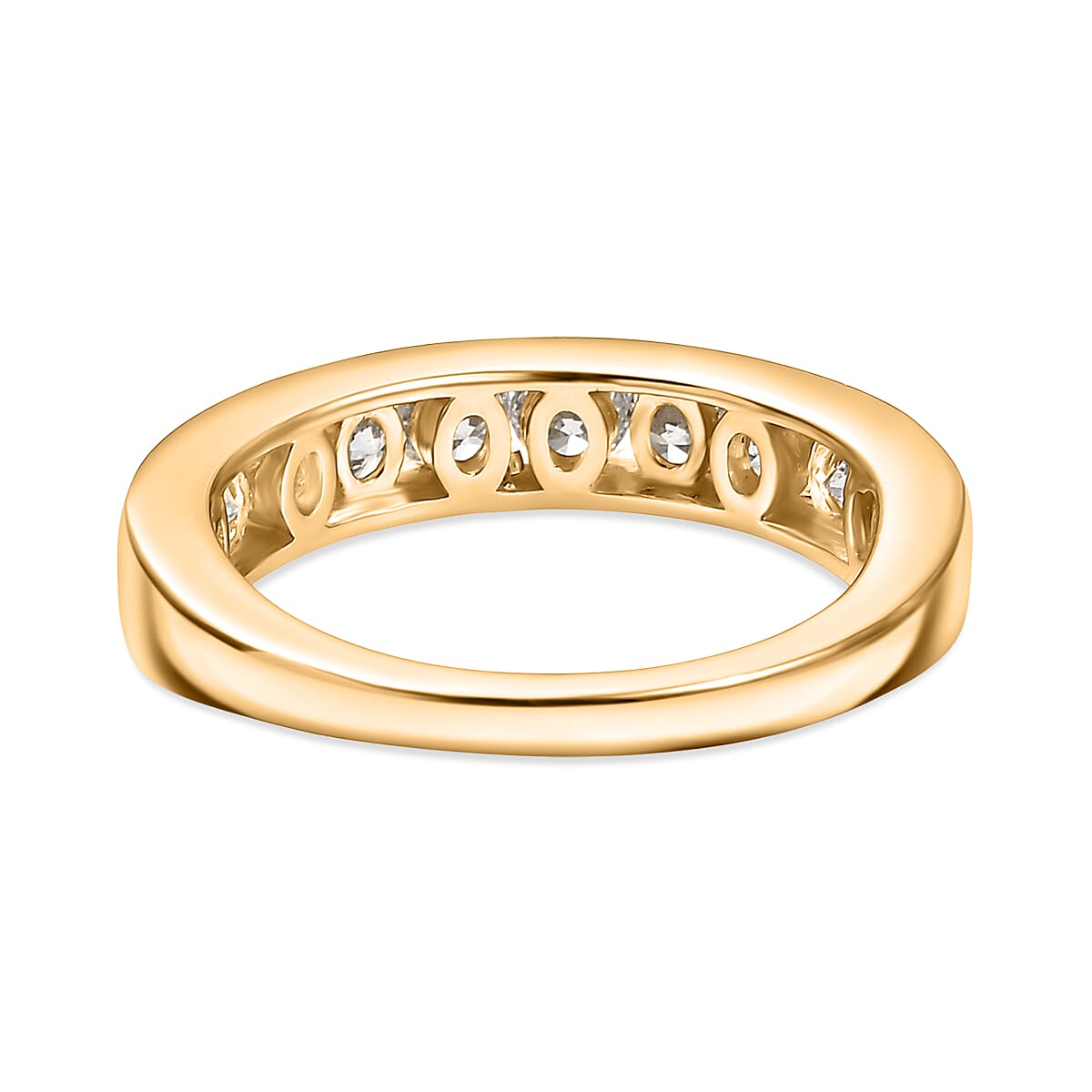 Preview Deal-Luxuriant Diamond Lab Grown Diamond (SI-GH) Ring in 18K Vermeil Yellow Gold Plated Sterling Silver 1.00 Ct. Preview Deal-Luxuriant Diamond Lab Grown Diamond (SI-GH) Ring in 18K Vermeil Yellow Gold Plated Sterling Silver 1.00 Ct.