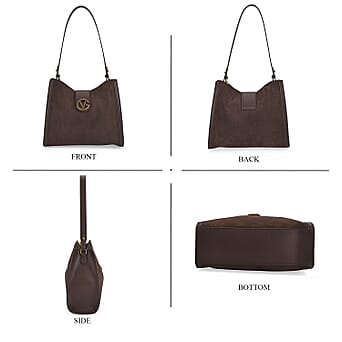 https://tjcuk.sirv.com/Products/81/6/8164073/Genuine-Leather-Shoulder-Bag-with-Interchangeable-Dual-Straps-Coffee_8164073_3.jpg?w=342&h=342