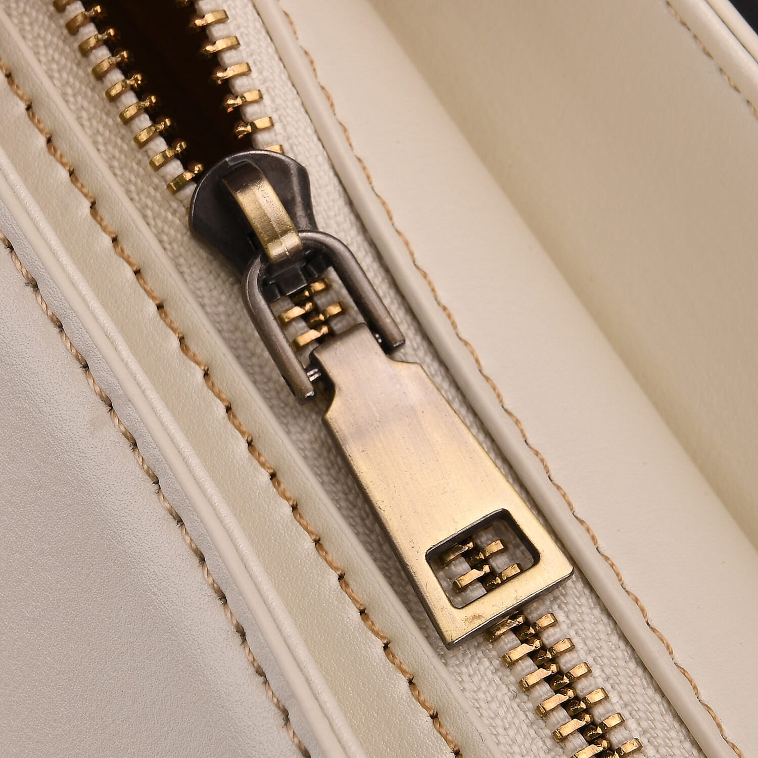 Genuine Leather Top Handle Satchel Bag with Adjustable Long Shoulder Straps - White