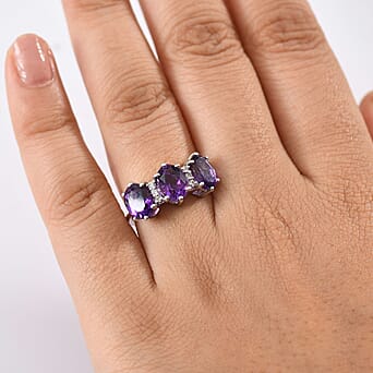 https://tjcuk.sirv.com/Products/81/6/8164998/Moroccan-Amethyst-White-Zircon-Main-Stone-With-Side-Stone-Ring-in-Rhod_8164998_2.jpg?w=342&h=342