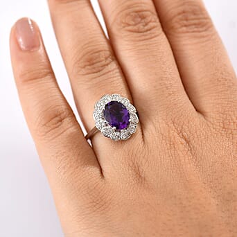 https://tjcuk.sirv.com/Products/81/6/8165010/Moroccan-Amethyst-White-Zircon-Main-Stone-With-Side-Stone-Ring-in-Rhod_8165010_2.jpg?w=342&h=342