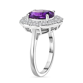 https://tjcuk.sirv.com/Products/81/6/8165011/Moroccan-Amethyst-White-Zircon-Main-Stone-With-Side-Stone-Ring-in-Rhod_8165011_3.jpg?w=342&h=342