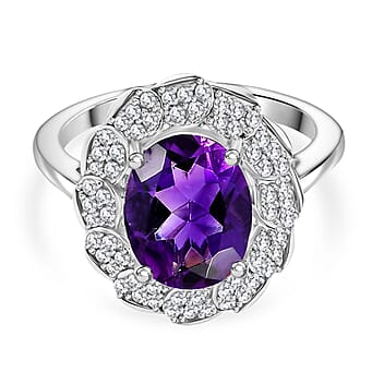 https://tjcuk.sirv.com/Products/81/6/8165012/Moroccan-Amethyst-White-Zircon-Main-Stone-With-Side-Stone-Ring-in-Rhod_8165012.jpg?w=342&h=342
