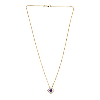 https://tjcuk.sirv.com/Products/81/6/8165045/Moroccan-Amethyst-White-Zircon-Fancy-Necklace-Size-20-in-18K-YG-Vermei_8165045_3.jpg?w=342&h=342
