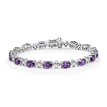 https://tjcuk.sirv.com/Products/81/6/8165083/Moroccan-Amethyst-White-Zircon-Linking-Bracelet-Size-8-in-Rhodium-Over_8165083.jpg?w=342&h=342
