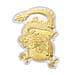 24K Yellow Gold Phoenix Pattern Collectable