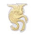 24K Yellow Gold Phoenix Pattern Collectable