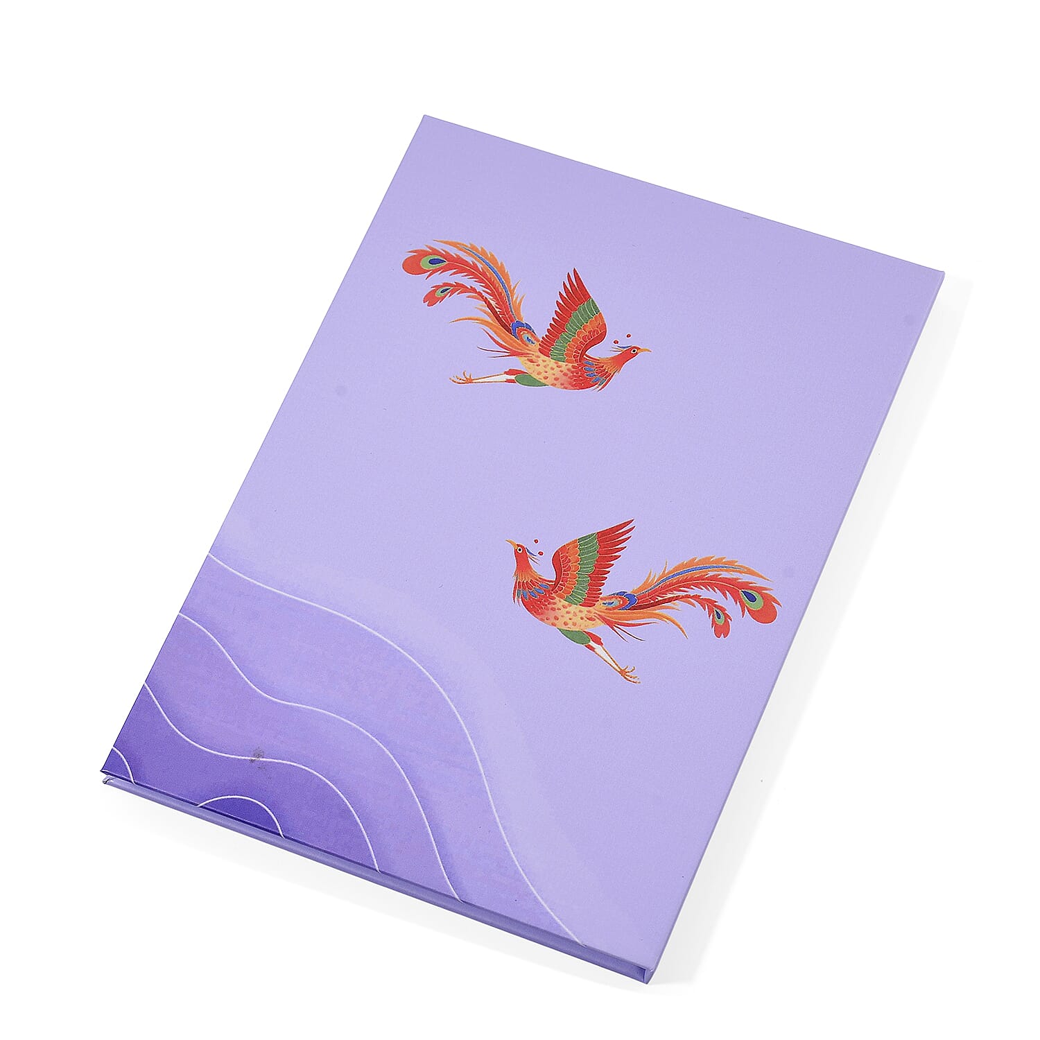 24K Yellow Gold Phoenix Pattern Bar