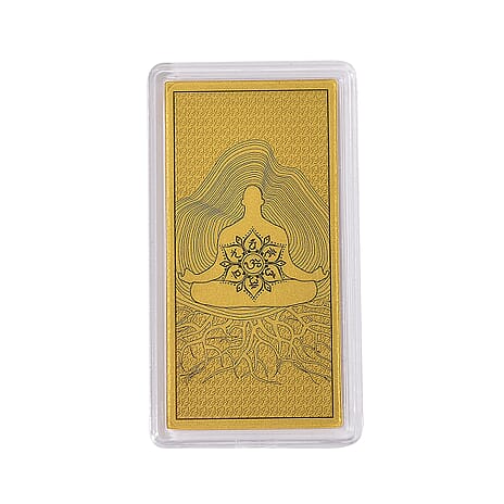 24K Yellow Gold  (99.99% Purity) Seven Chakras