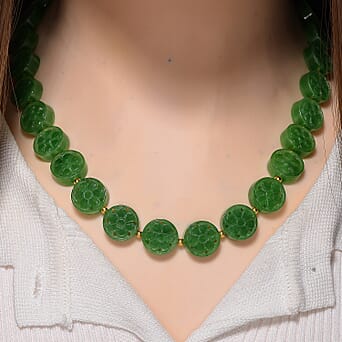 https://tjcuk.sirv.com/Products/81/6/8166558/Green-Jade-Necklace-Size-20-with-Magnetic-Clasp-in-Yellow-Gold-Plating_8166558_1.jpg?w=342&h=342