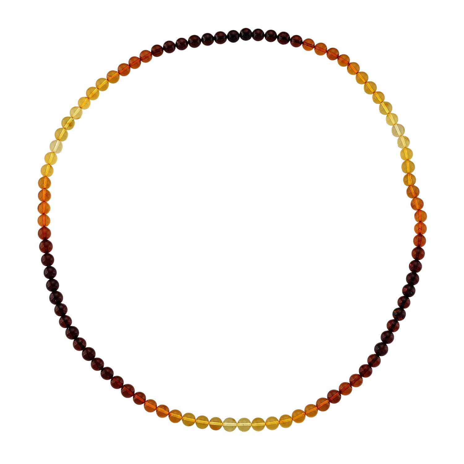 Tucson Mega Find - AAA Multi Color Amber Stretchable Necklace (Size 22) 60.00 Ct