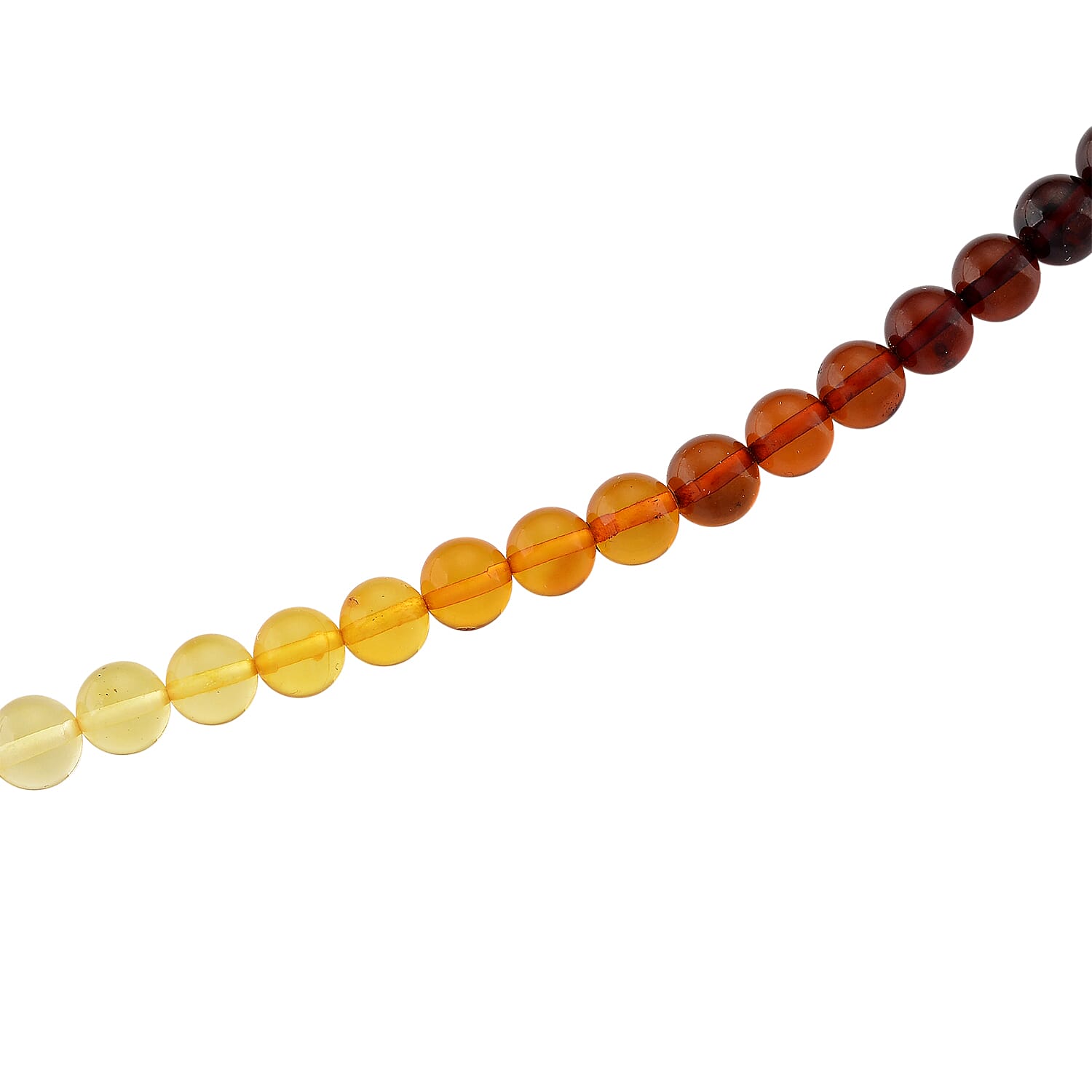 Tucson Mega Find - AAA Multi Color Amber Stretchable Necklace (Size 22) 60.00 Ct