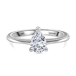 Luxuriant 14K Gold SGL Certified (VS/E-F) Lab Grown Diamond Solitaire Ring