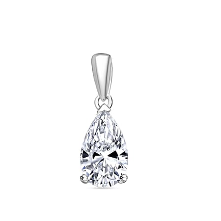 LUXURIANT 2 Ct. Lab Grown Diamond Pendant in 950 Platinum IGI Certified (VS/E-F) LUXURIANT 2 Ct. Lab Grown Diamond Pendant in 950 Platinum IGI Certified (VS/E-F)