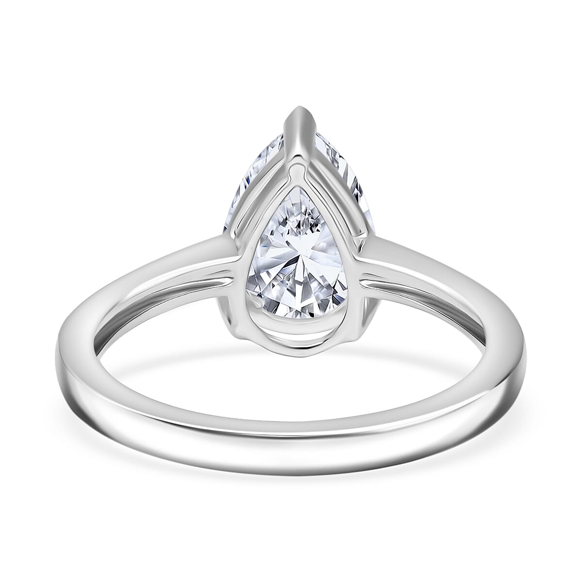 Luxuriant 950 Platinum SGL Certified Lab Grown Diamond Ring