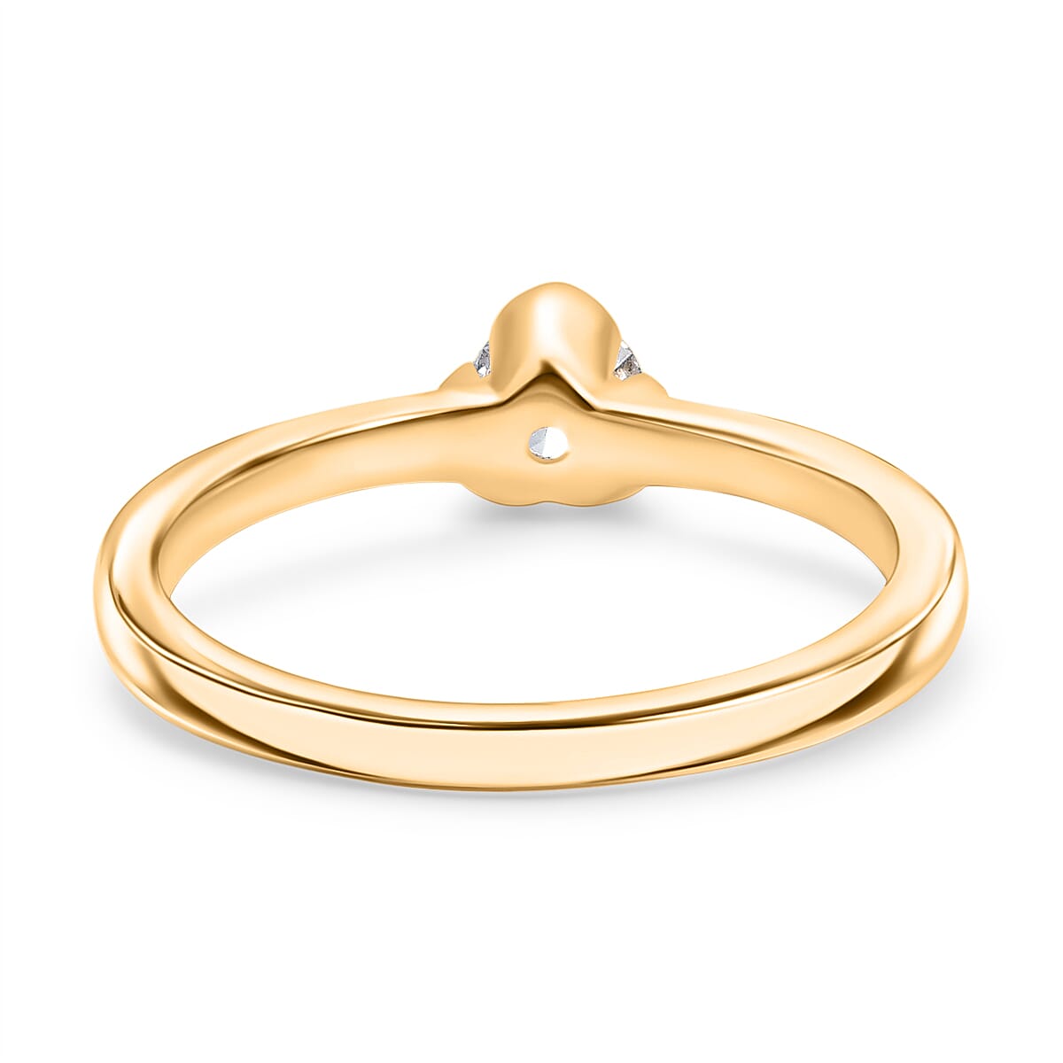 Luxuriant Lab Grown Diamond (SI-GH) Solitaire Ring in Sterling Silver