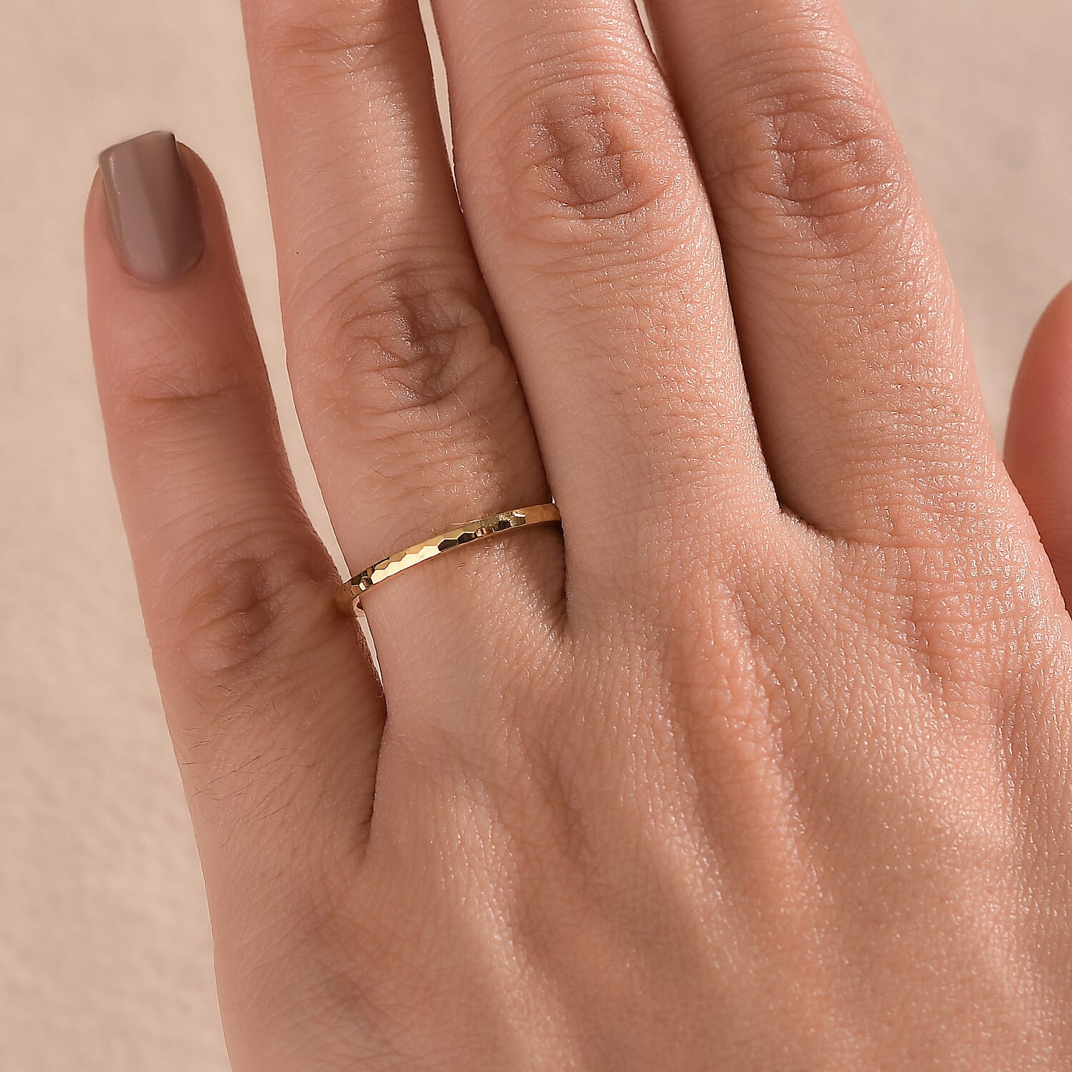 9K Yellow Gold Ring