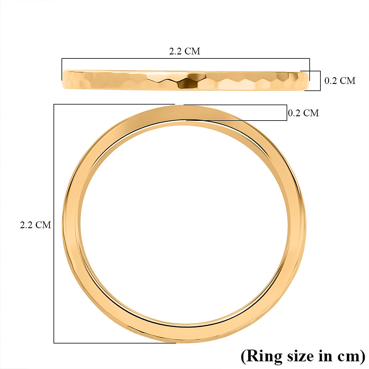 9K Yellow Gold Ring