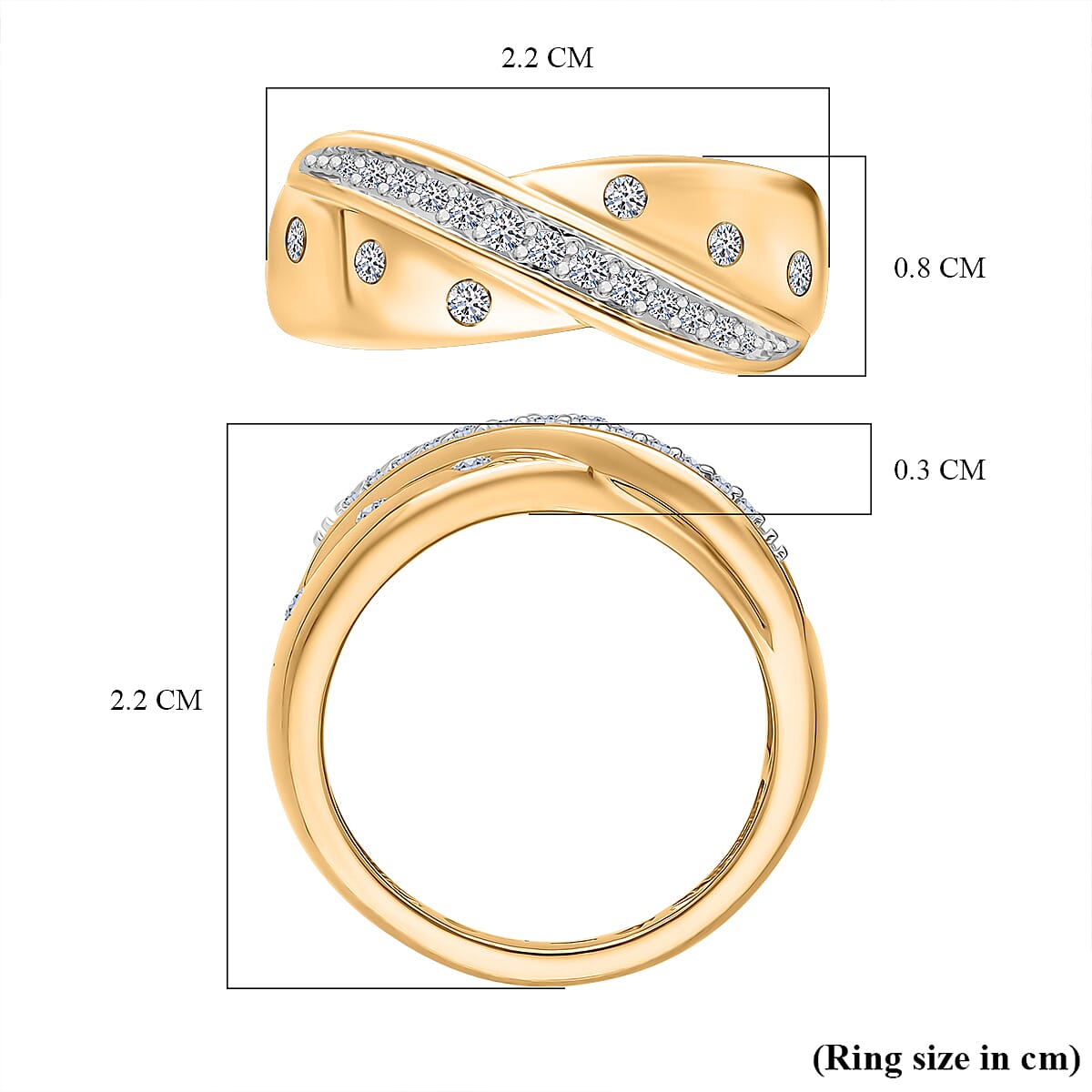 Luxuriant - Lab Grown Diamond (SI-GH) Ring in Sterling Silver