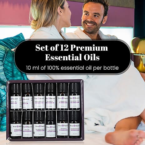 Bliss - Beyond - Set of 12 Aromatic Essential Oils - 10 Ml Each