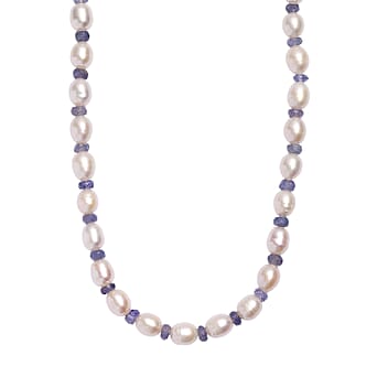 https://tjcuk.sirv.com/Products/81/7/8170082/White-Fresh-Water-Pearl-Tanzanite-Necklace-Size-18-in-Rhodium-OverlayS_8170082.jpg?w=342&h=342