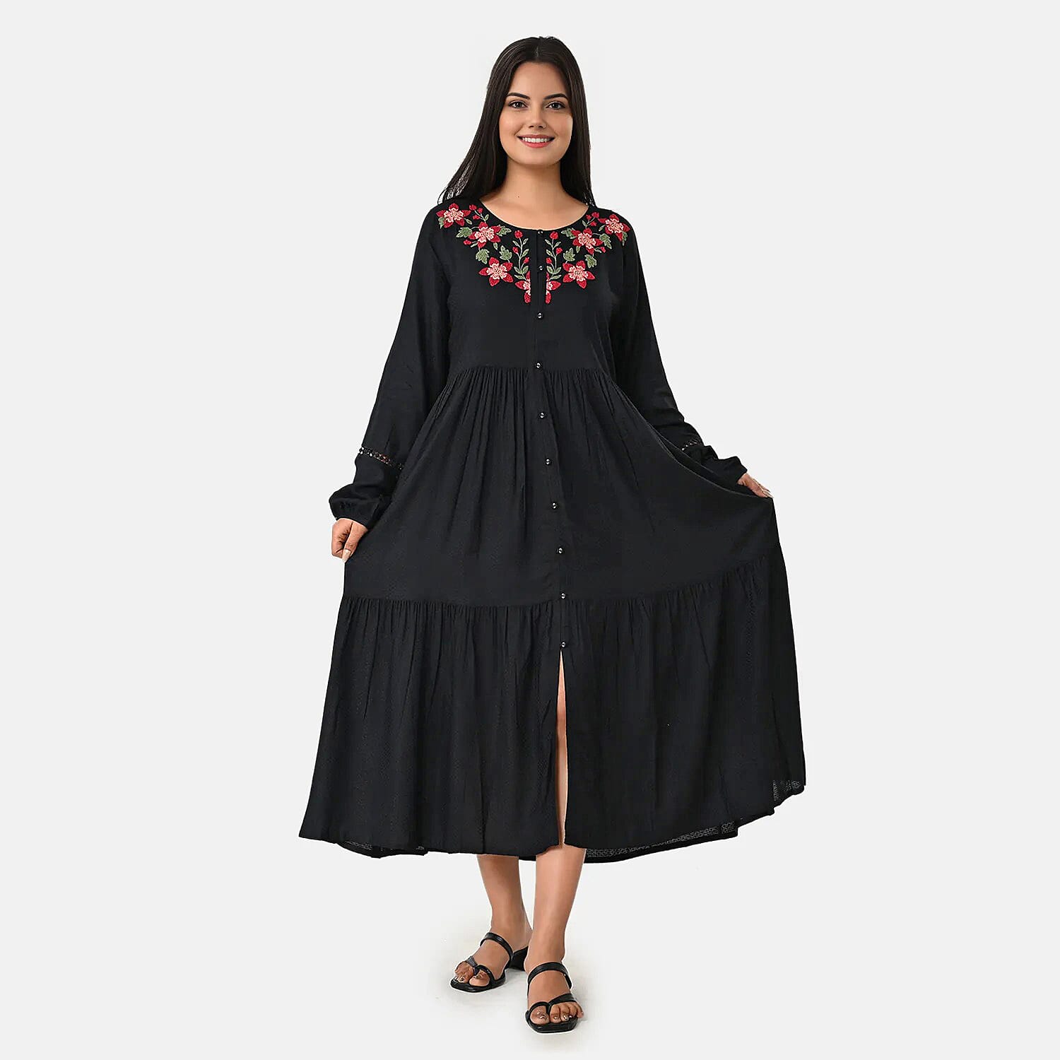 Rayon Printed Dress