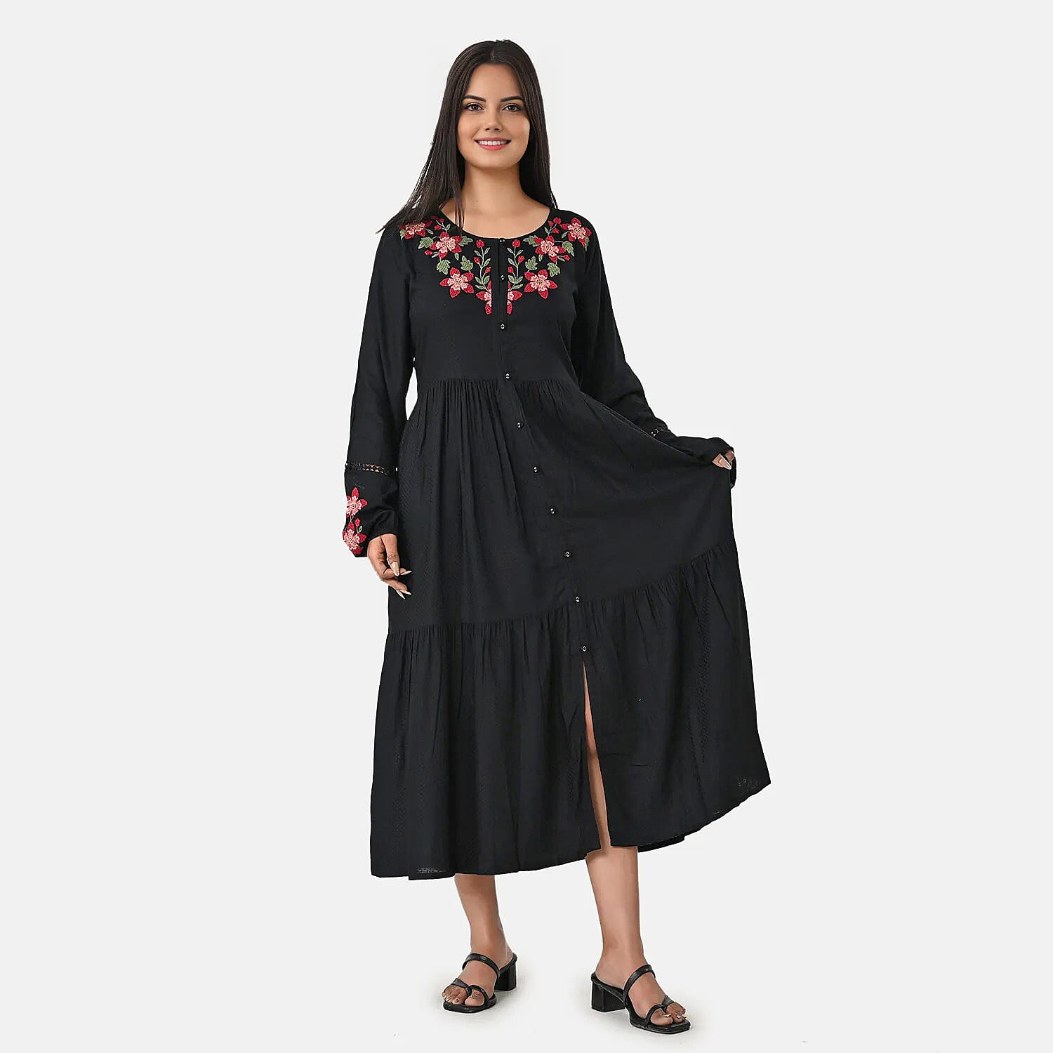 Rayon Printed Dress