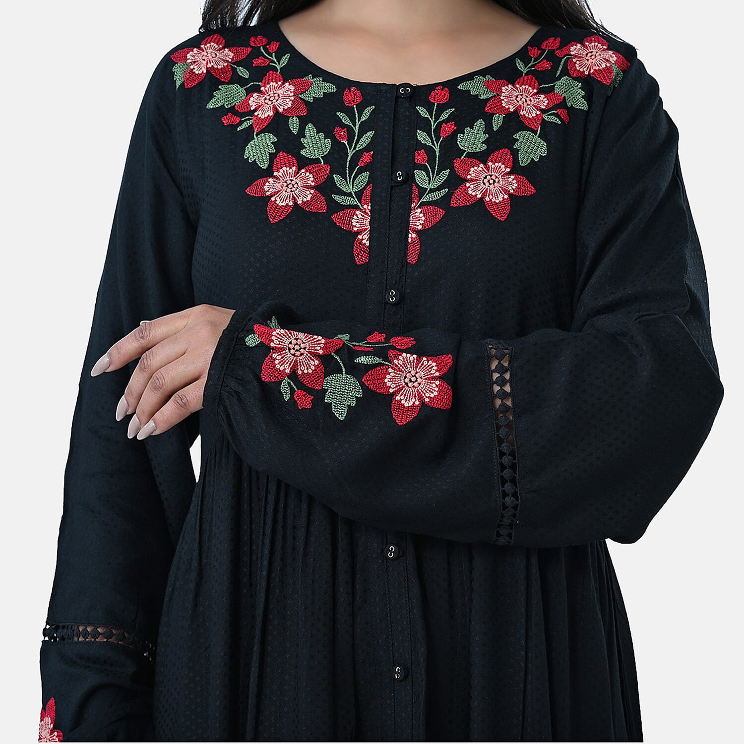 Rayon Printed Dress