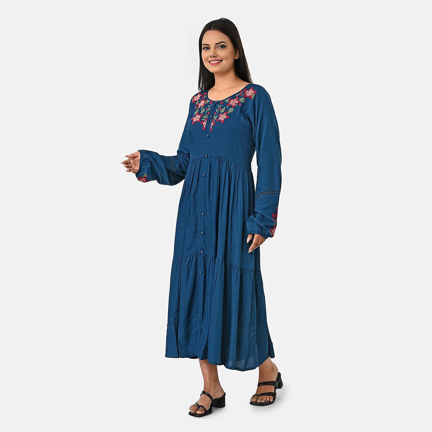 Rayon Printed Dress