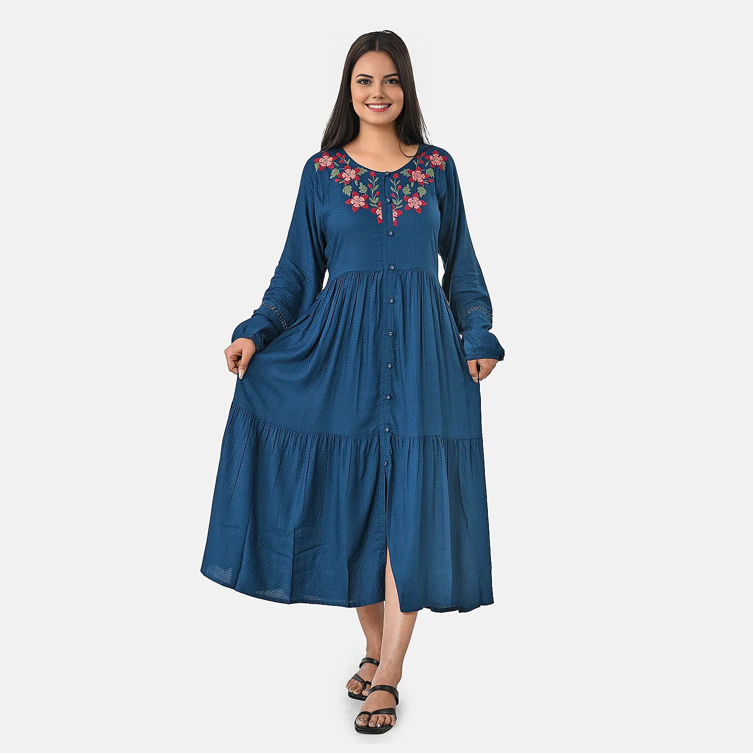 Rayon Printed Dress