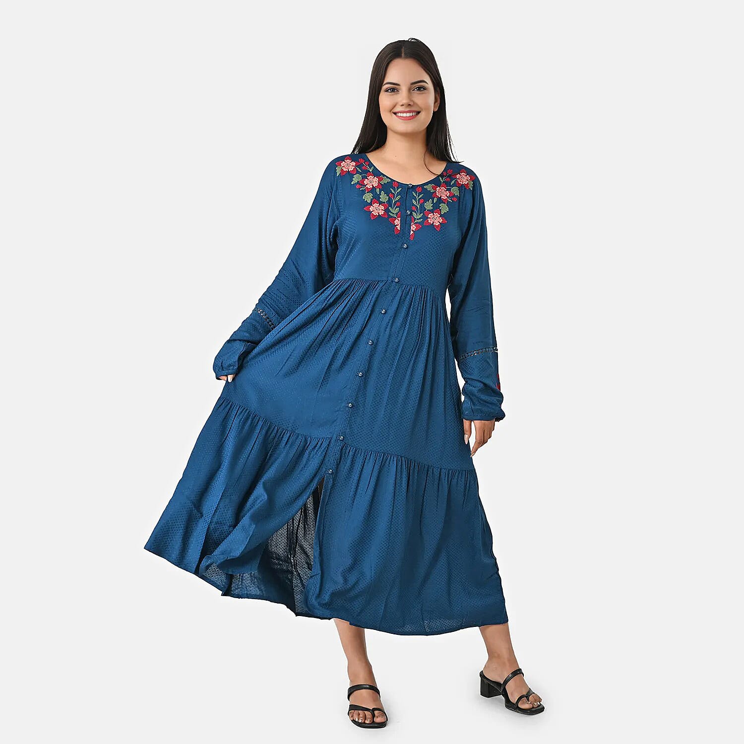 Rayon Printed Dress