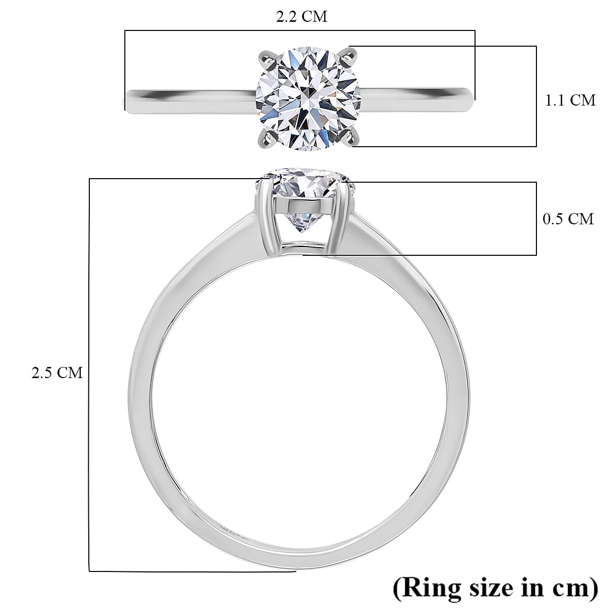 Luxuriant Diamond 950 Platinum IGI Certified Lab Grown Diamond (VS-E) Solitaire Ring 1.02 Ct. Luxuriant Diamond 950 Platinum IGI Certified Lab Grown Diamond (VS-E) Solitaire Ring 1.02 Ct.