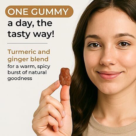 THE LOWEST EVER BLACK FRIDAY PRICE- NECTOR Turmeric - Ginger SUGAR FREE Gummies - 120 Days Supply (4 Months)