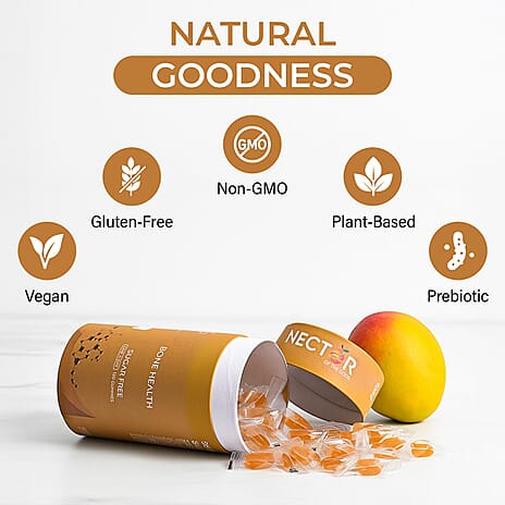 NECTOR Bone Health SUGAR FREE Gummies - 120 Days Supply (4 months)