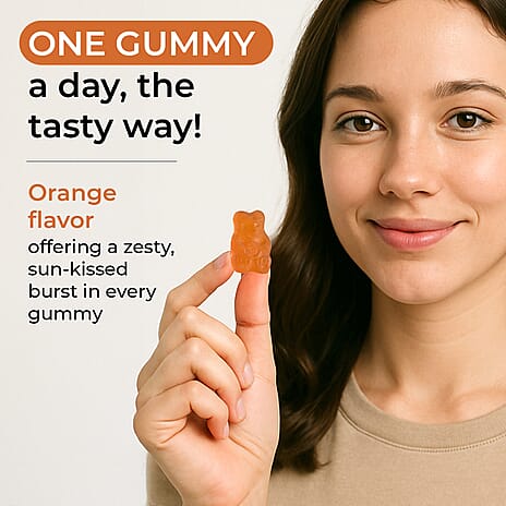 NECTOR Vitamin C, D3 - Zinc SUGAR FREE Gummies - 120 Days Supply (4 Months)