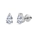 LUXURIANT 1.50 Ct. Lab Grown Diamond Solitaire Stud Earring with Screw Back in 950 Platinum SGL Certified VS-EF