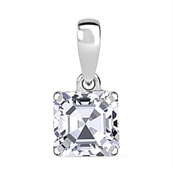 LUXURIANT 3 Ct. Lab Grown Diamond Solitaire Pendant in 14K White Gold IGI Certified VS-EF