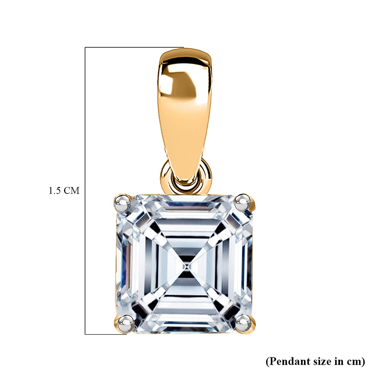 Luxuriant Diamond 14K Yellow Gold IGI Certified (VS-EF) Lab Grown Diamond Pendant 3.01 Ct. Luxuriant Diamond 14K Yellow Gold IGI Certified (VS-EF) Lab Grown Diamond Pendant 3.01 Ct.